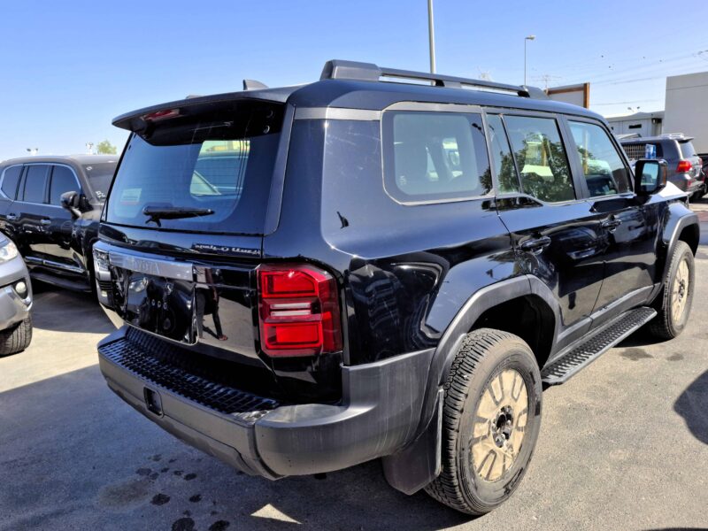 2024 Toyota Prado 2.8L 4-cylinder Turbo Diesel All Rounder Black SUV