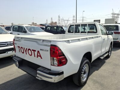 2025 Toyota Hilux 2.4L 4 Cylinders Engine MT SC White Diesel Basic White Black Pickup