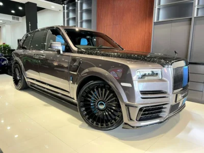 2021 Rolls-Royce Cullinan Black Badge 12 Cylinders Petrol Engine Grey Blue SUV