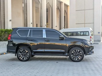 2019 Toyota Prado TXL V4 2.7L Black Brown SUV GCC IN EXCELLENT CONDITION