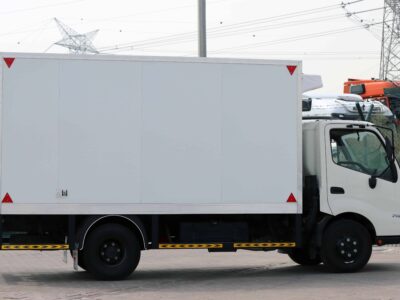 2023 Hino 300 Freezer Van 4.0L 4 Cylinder Engine MT White Diesel White Grey