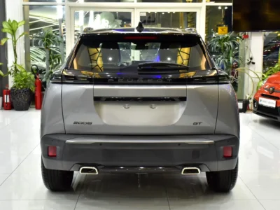 2024 Peugeot 2008 GT Line 4 Cylinders Petrol Engine Silver Beige Crossover GCC Specs