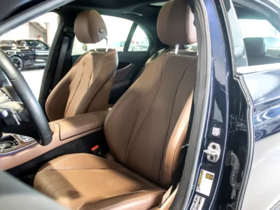 2023 Mercedes-Benz E-Class E 350 4 Cylinders Petrol Engine Blue Brown Sedan