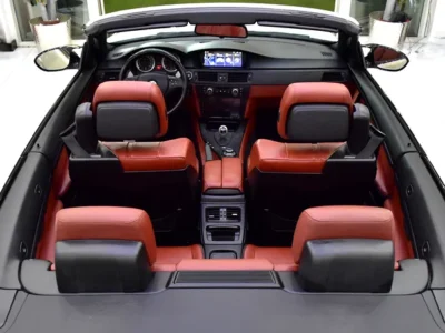 2011 BMW M3 V8 Cylinder Petrol Engine White Red Hard Top Convertible GCC