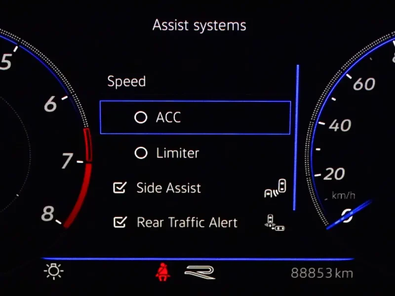 2023 Volkswagen T-Roc R-Line 4 Cylinder Petrol Engine Blue Black Crossover GCC