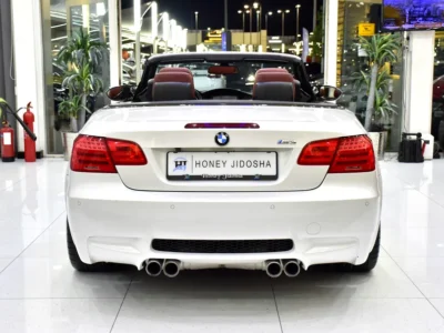 2011 BMW M3 V8 Cylinder Petrol Engine White Red Hard Top Convertible GCC