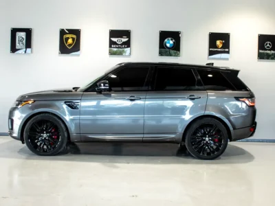 2018 Land Rover Range Rover Sport SV 8 Cylinder Petrol Engine Grey Red SUV