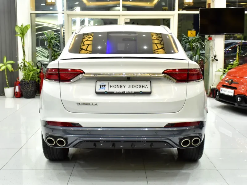 2024 Geely Tugella GF 4 Cylinders Petrol Engine White Black Crossover GCC Specs