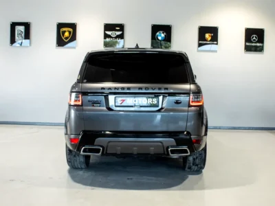 2018 Land Rover Range Rover Sport SV 8 Cylinder Petrol Engine Grey Red SUV