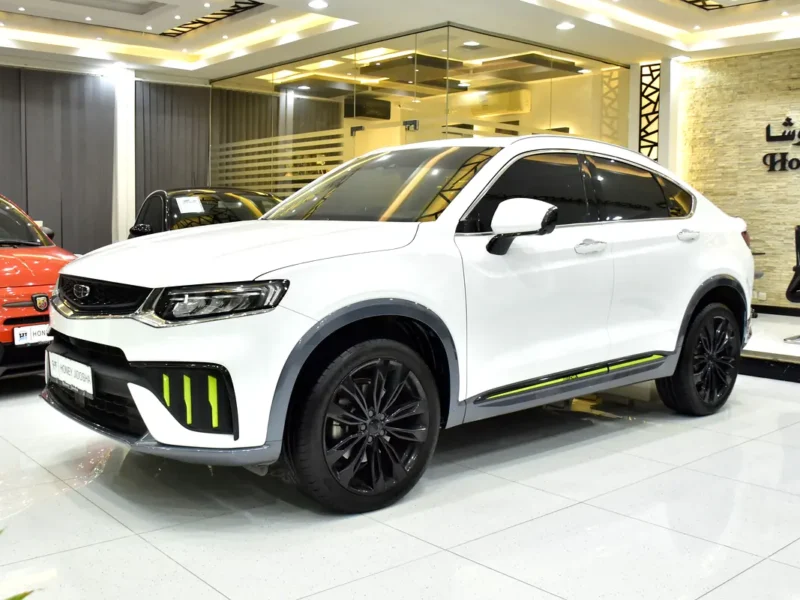 2024 Geely Tugella GF 4 Cylinders Petrol Engine White Black Crossover GCC Specs