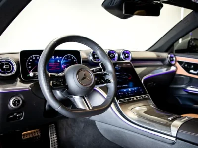 2024 Mercedes-Benz CLE-Class CLE200 4 Cylinder Petrol Engine White Brown Coupe