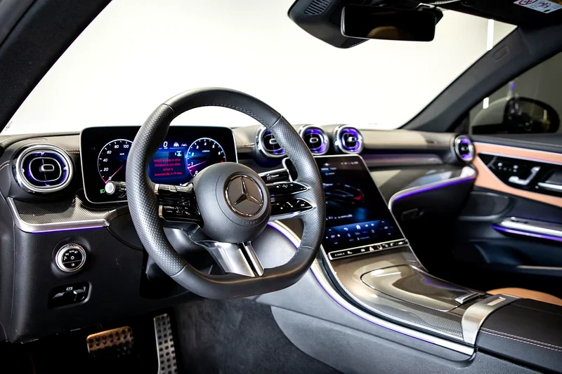 2024 Mercedes-Benz CLE-Class CLE200 4 Cylinder Petrol Engine White Brown Coupe