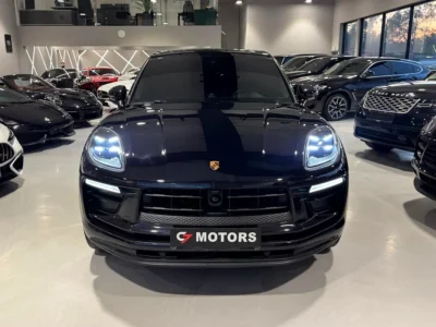 2024 Porsche Macan Standard 4 Cylinder Petrol Engine Black Red SUV GCC