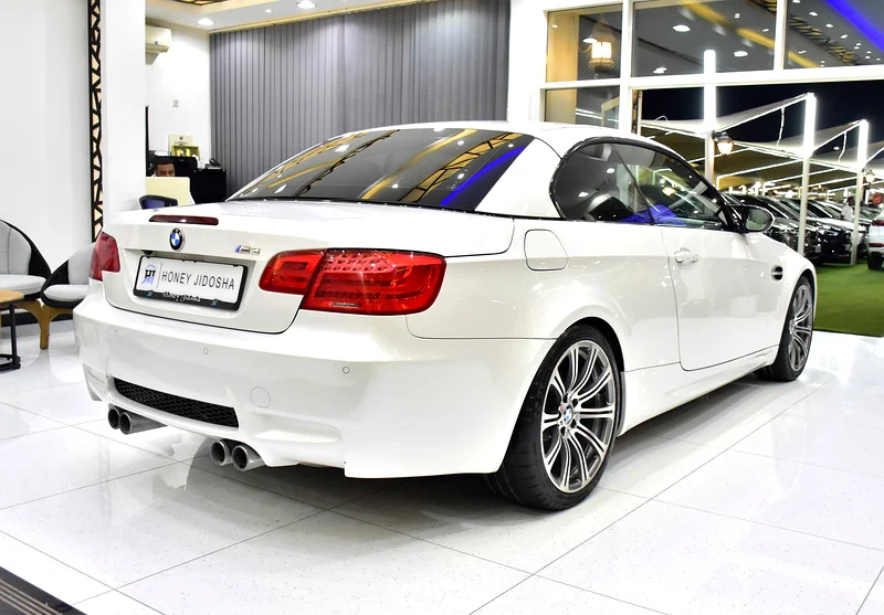 2011 BMW M3 V8 Cylinder Petrol Engine White Red Hard Top Convertible GCC