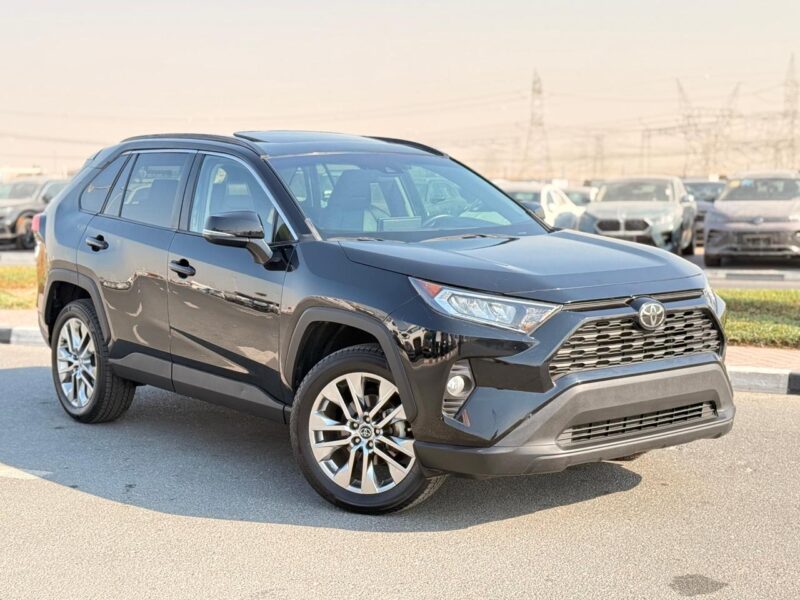 2021 TOYOTA RAV 4 XLE PREMIUM 2.5 Litres V4 Engine Black SUV Automatic AWD