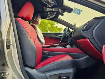 2025 Lexus NX350 ELITE TURBOCHARGED 2.4L 4 Cylinders Engine Grey Red SUV