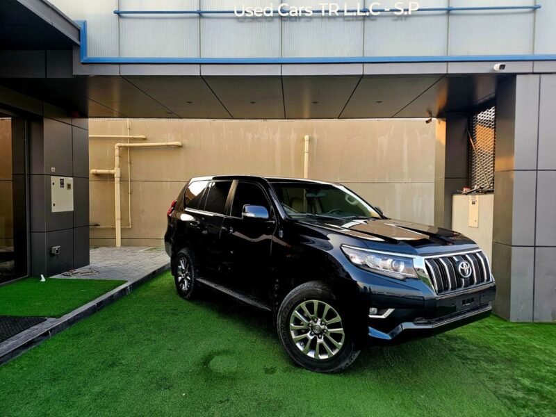2021 Toyota Prado GXR V6 Engine 4.0 Liter 4WD Blue Beige SUV GCC Specs