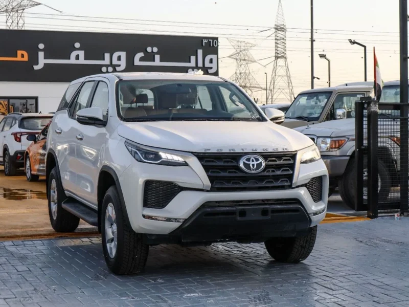 2025 Toyota Fortuner EXR 2.7 Litres 6 Cylinders Petrol Engine White Brown SUV GCC