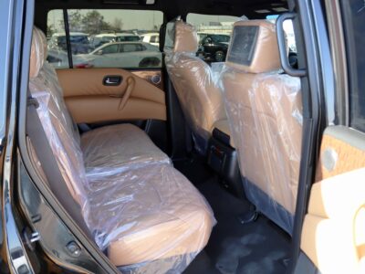 2014 Nissan Patrol 5.6 Liter V8 Cylinder Petrol Engine Black Beige SUV