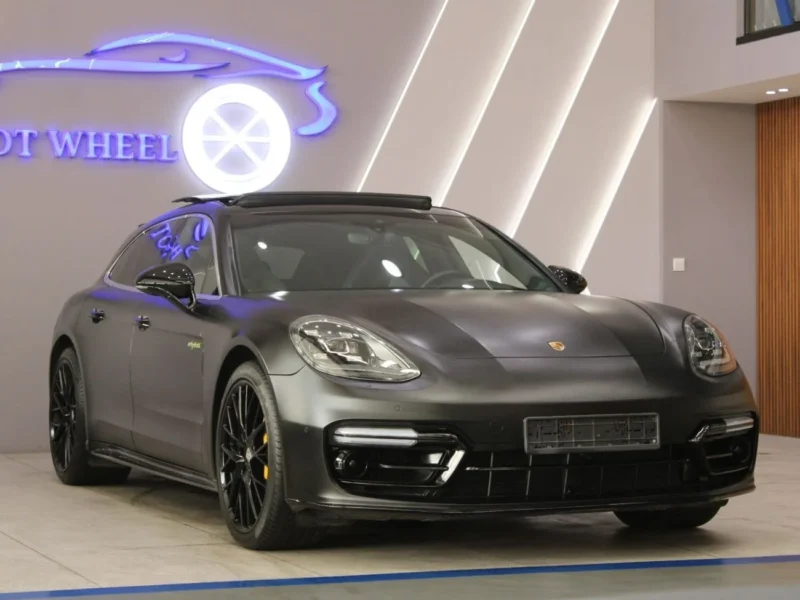 2020 Porsche Panamera Turbo S E-Hybrid Sport Turismo 4.0L Black Sedan