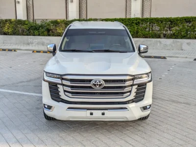 2016 TOYOTA LAND CRUISER FACELIFTED 2025 GCC Specs V6 4.0L White Beige SUV