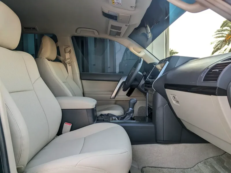 2023 Toyota Prado TXL V4 2.7L Black Beige SUV GCC IN EXCELLENT CONDITION
