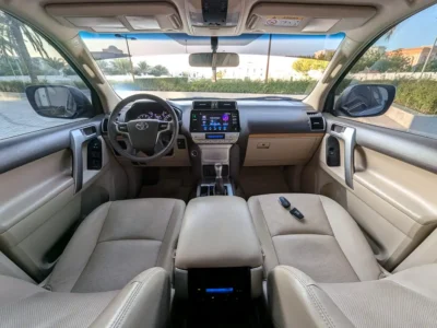 2020 TOYOTA PRADO VXR FULL OPTION V6 4.0L Silver Beige SUV GCC Specs