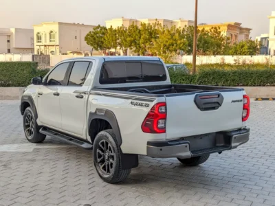 2021 TOYOTA HILUX ADVENTURE V6 4.0L White Red Pickup Truck GCC Specs
