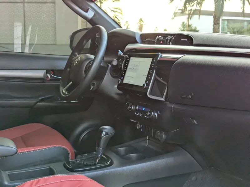 2021 TOYOTA HILUX ADVENTURE V6 4.0L White Red Pickup Truck GCC Specs