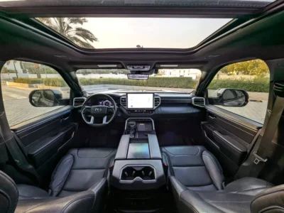 2023 Toyota Tundra Crewmax Platinum 6 Cylinder Petrol Engine Grey Black Pickup