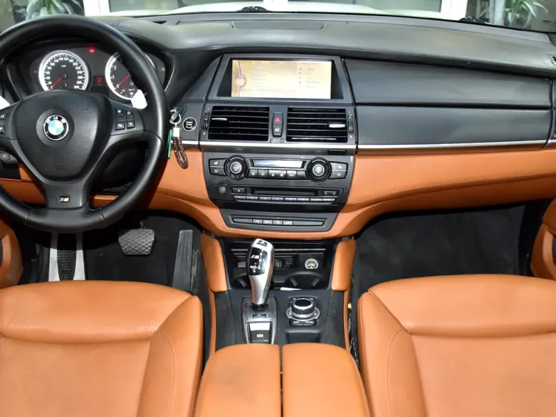 2010 BMW X5 M 8 Cylinders Petrol Engine White Brown SUV GCC Specs