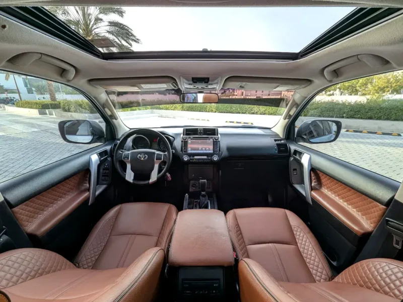 2016 TOYOTA PRADO VXR FULL OPTION V4 2.7L GCC Specs Silver Brown SUV