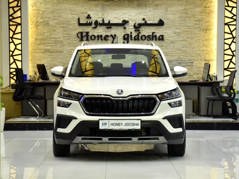 2023 Skoda Kushaq Style 4 Cylinder Petrol Engine White Grey SUV GCC Specs