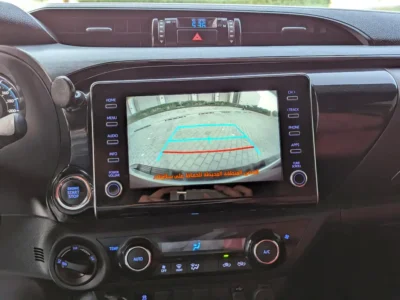 2021 TOYOTA HILUX ADVENTURE V6 4.0L White Red Pickup Truck GCC Specs