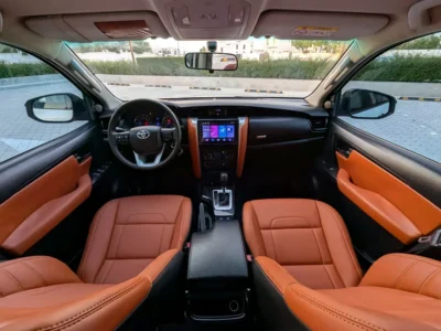 2017 Toyota Fortuner EXR FACELIFTED 2025 GCC V4 2.7L White Brown SUV