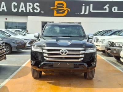 2025 Toyota Land Cruiser VX 3.5 Litres 6 Cylinders Petrol Engine Black SUV GCC Specs