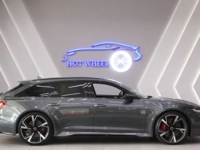 2024 Audi RS6 4.0 Litre 8 Cylinders Petrol Engine Grey Black Station Wagon