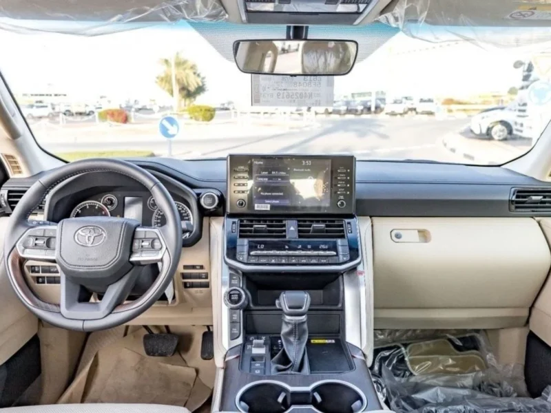 2022 Toyota Land Cruiser VX 3.3L 6 Cylinder Engine Diesel Silver Beige SUV GCC