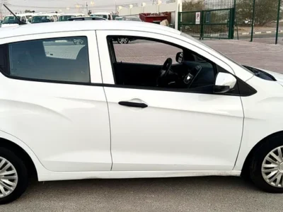 2016 Chevrolet Spark Other 4 Cylinders Petrol Engine White Black Sedan GCC
