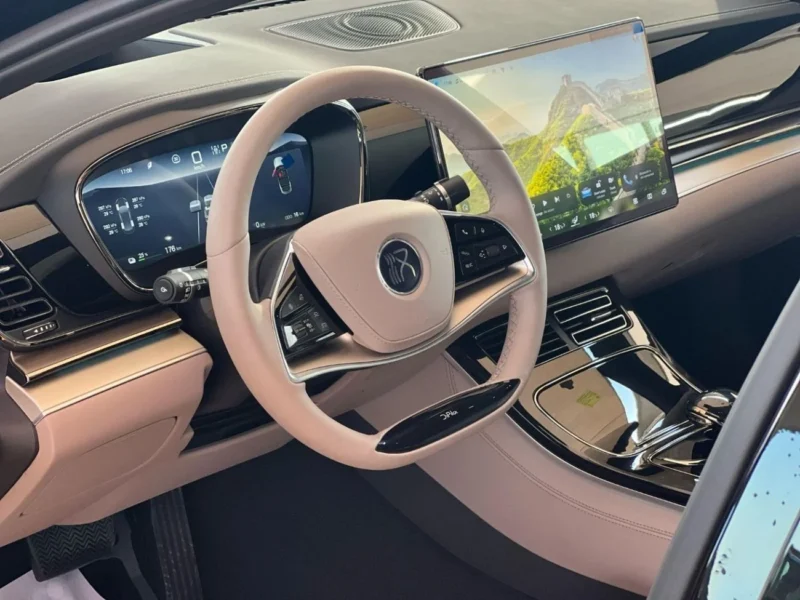 2025 BYD HAN Hybrid 4 Cylinder Engine Black Brown Sedan