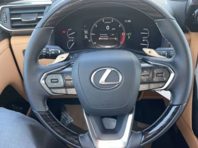 2022 Lexus LX 600 3.5L 6 Cylinders Petrol Engine Silver Brown SUV GCC Specs