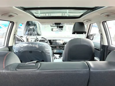 2025 Kia Seltos Luxury Edition 4 Cylinder Petrol Engine White Black SUV