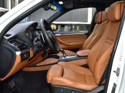 2010 BMW X5 M 8 Cylinders Petrol Engine White Brown SUV GCC Specs