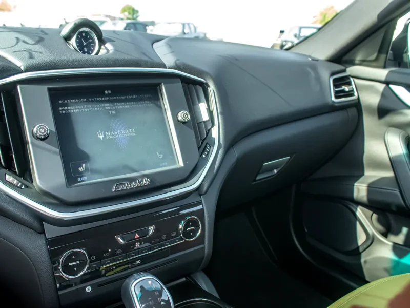 2016 Maserati Ghibli Other 6 Cylinders Petrol Engine White Orange Sedan