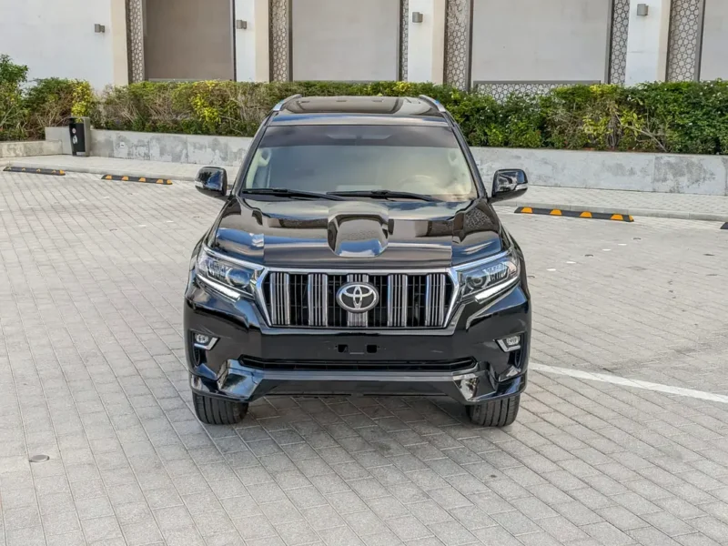 2019 TOYOTA PRADO GCC Specs V4 Petrol Engine 2.7 Litres Black Brown SUV