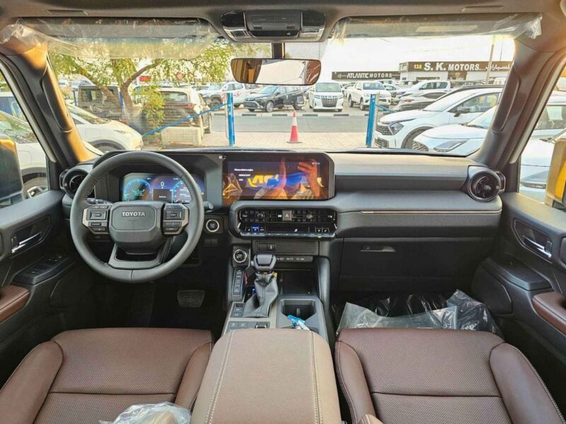 2026 Toyota Prado ADVENTURE TURBO 2.8L V4 Engine DIESEL White Tan SUV