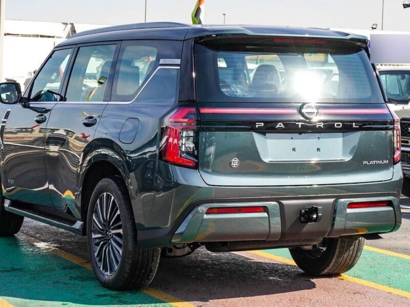 2025 Nissan Patrol PLATINUM V6 Engine Petrol Green Red SUV GCC