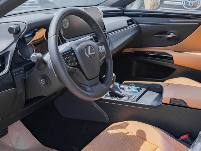 2025 Lexus ES300h 2.5-liter inline-4 Hybrid​ AT Black Tan Sedan FWD GCC Specs