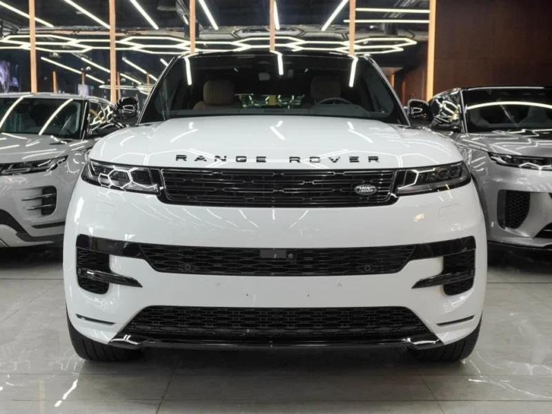 2025 Land Rover Range Rover Sport Autobiography P530 8 Cylinders White Beige SUV