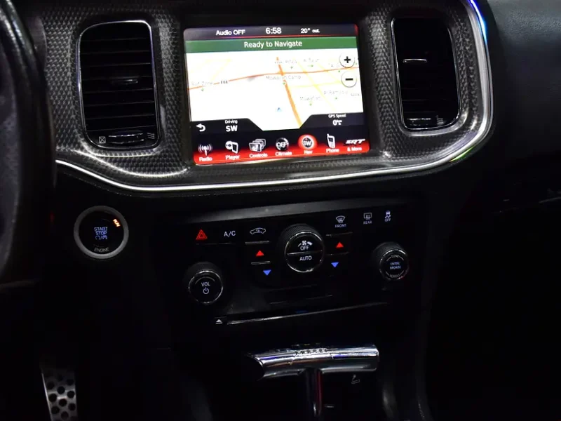 2013 Dodge Charger Srt8 8 Cylinders Petrol Engine Black Red Sedan GCC